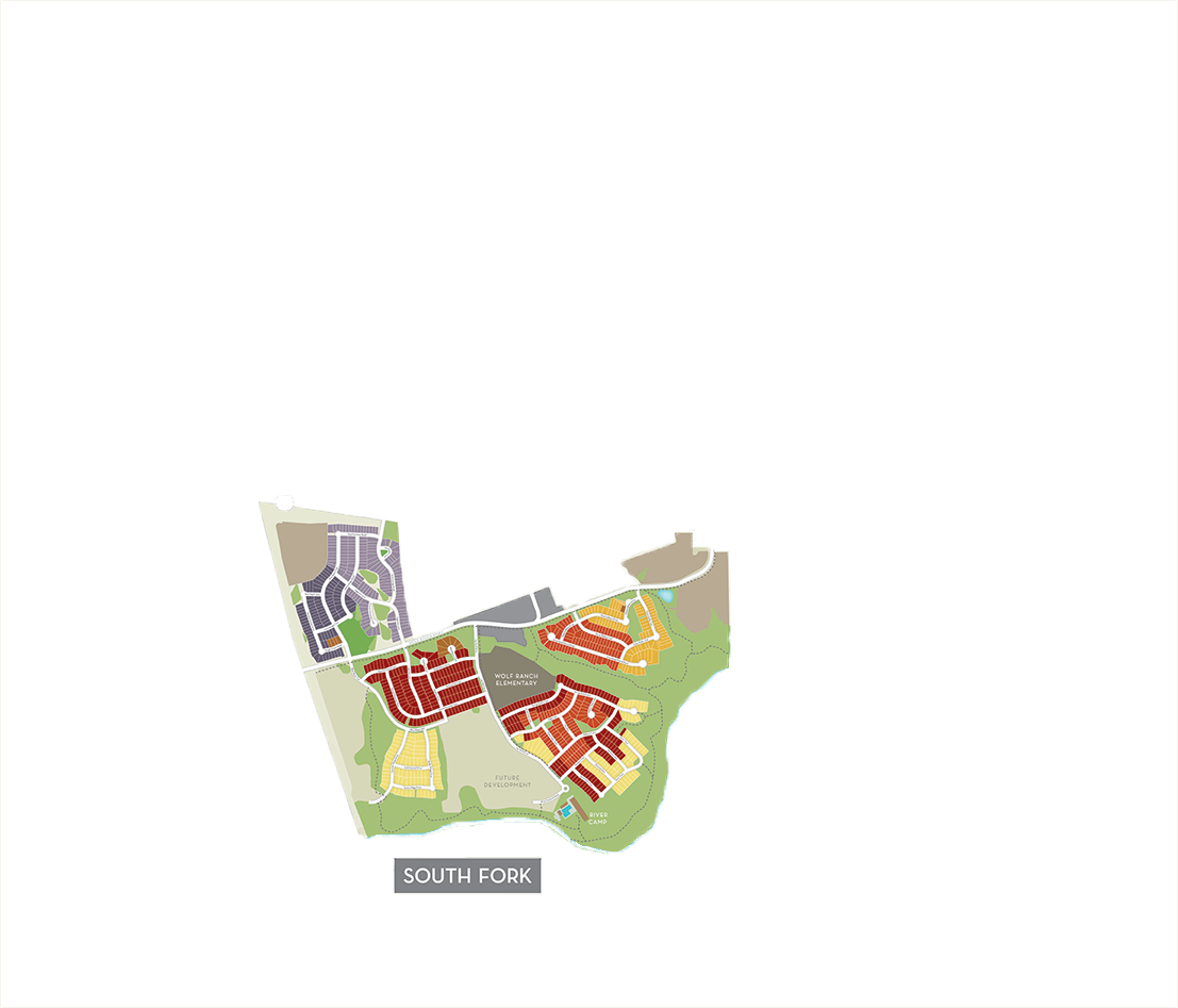 South Fork neighborhood map.
